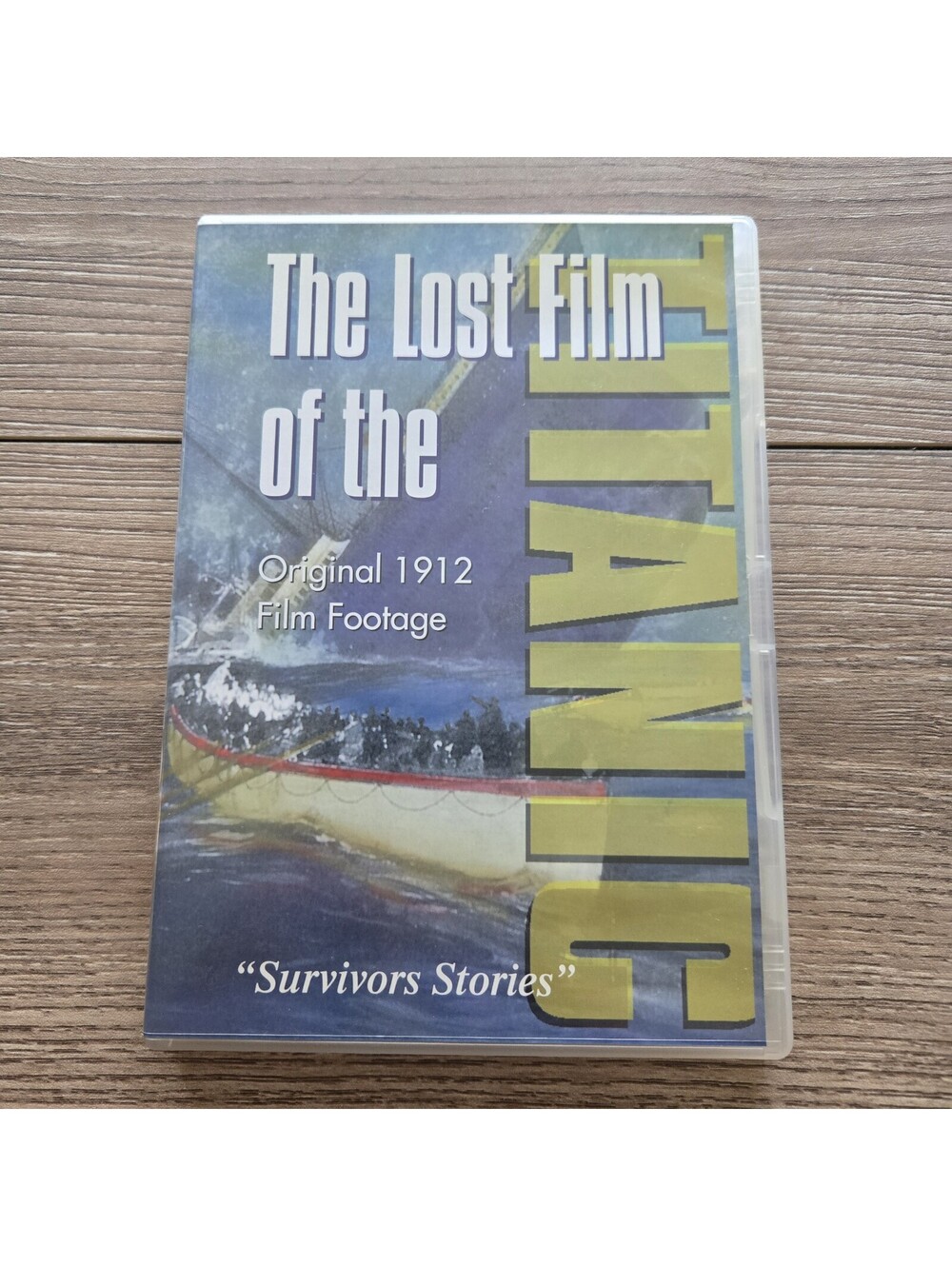 Titanic: The Lost Film (DVD Kingfisher) Original 1912 Footage Survivors Stories